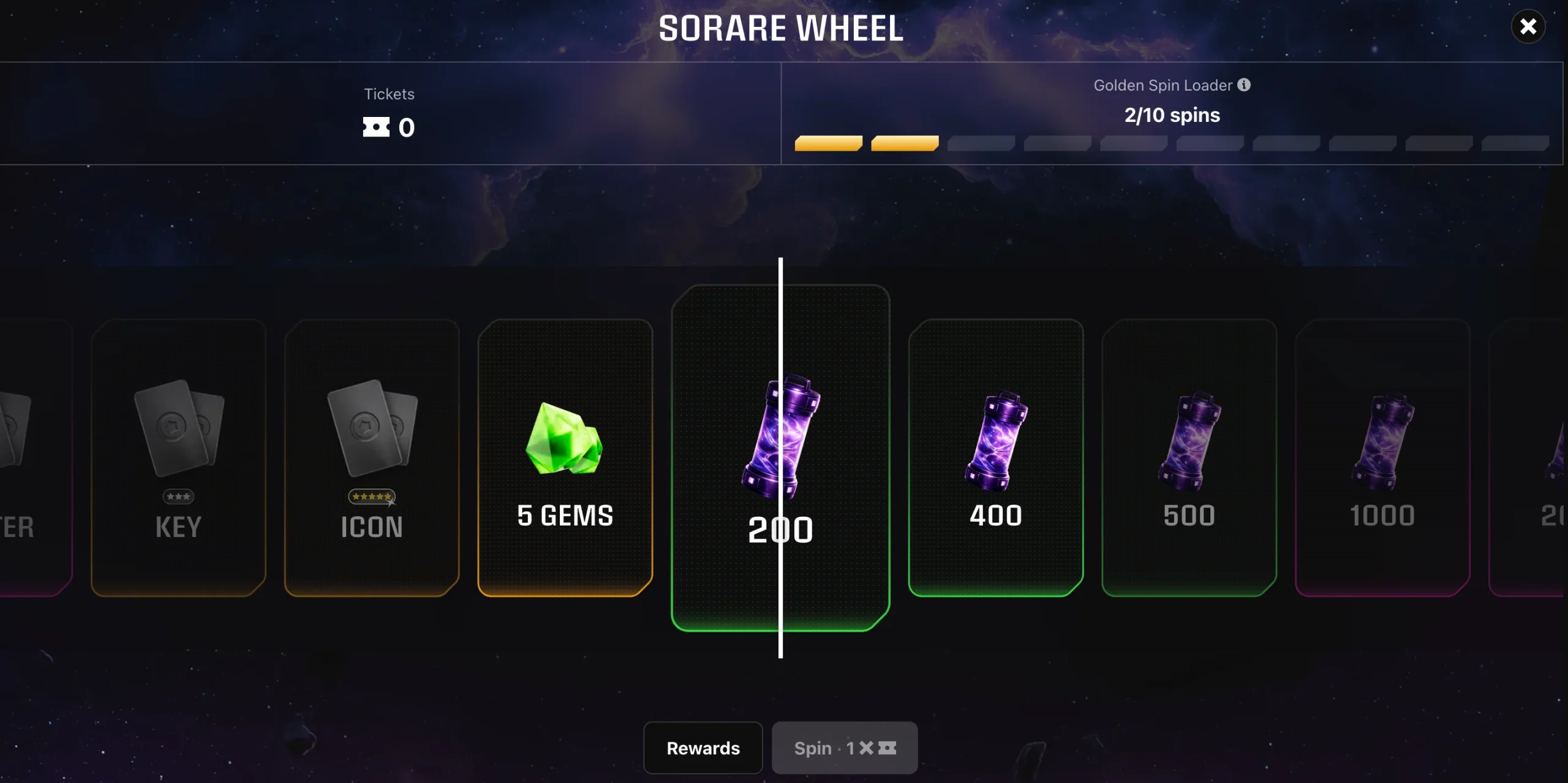 set-wheel Sorare Set Wheel