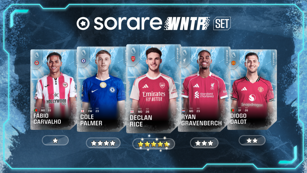 Sorare WNTR Set packs