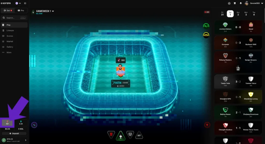 Navigating to card crafting